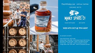 Manly Spirits - Virtual Tasting - Launch of 1st Release Single Malt Whisky Coastal Stone