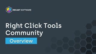 Right Click Tools Community Overview