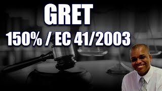 No dia 22/06/23, o Dr. João falou sobre a GRET 150%  para as pensionistas da EC 41/2003.