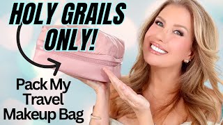 Pack My Vacation Makeup Bag With Me- ALL MY CURRENT FAVES!! ☀️