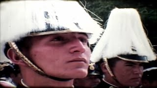 Momento de silencio por el Centenario de la Guerra del Pacífico en Bolivia. (1979)