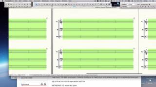 Exlporing Diatonic Harmony & Basic Arr. In Finale