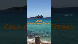 Ibiza Urlaub Cala Comte Strand. #shorts #ibiza #urlaubjunkiez #beach