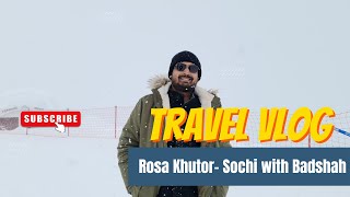 বরফের দেশে হারিয়ে যাওয়া একদিন। Rosa Khutor- Sochi | Vlog- 12 | Sarwar & Son's