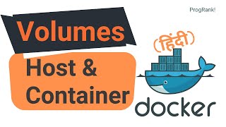 Docker Volume in Hindi | Docker Volumes - Host and Container | Docker Tutorial For Beginners | #09