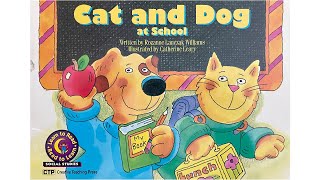 Cat and Dog at School