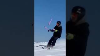 Incredible! Juggling on the slopes