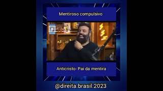 MENTIROSO COMPULSIVO - O pai da mentira, que é um anticristo, engana os seus eleitos descaradamente