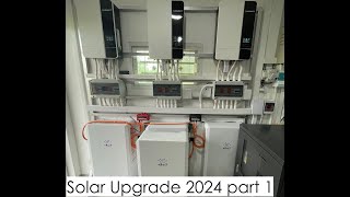 Solar Upgrade 2024 part 1