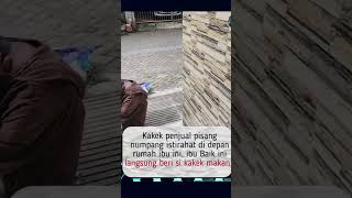 Momen Kakek Ini Jumpa Numpang Di Rumah Dikasih Makan #kakek #shortvideo #beritaterkini #fyp #berita