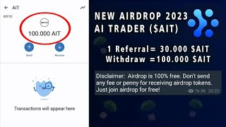 FREE CLAIM 100,000 $AIT ($100) | NEW AIRDROP 2023