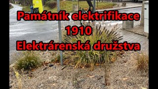 Památník elektrifikace 1910 Elektrárenská družstva