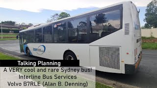 A VERY rare route bus! Interline Volvo B7RLE (Alan B Denning)