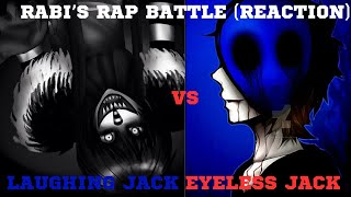 PUT THAT MASK BACK ON SIR!!! EYELESS JACK vs LAUGHING JACK | @Rabi_battles | #rapbattle | |Reaction|