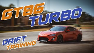 Toyota GT86 TurboCrime over 300 hp - Allenamento Drift al Circuito del Sele