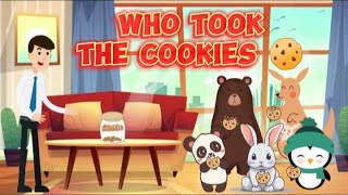 Who took the cookies 🍪 ? | nursery rhymes | kids poems station