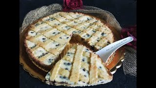 Crostata alla ricotta e latte condensato