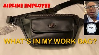 What’s in my work bag ? #likeandshare #traveltips #review #leather #2022 #airport #attitude