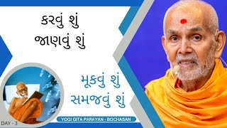 કરવું શું - જાણવું શું - મૂકવું શું - સમજવું શું  by HDH Mahant Swami Maharaj