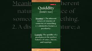 Pronounce QUIDDITY the right way #shorts #shortsvideo #pronunciation #english #Quiddity #viral