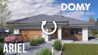 Projekt domu ARIEL - widok 360º