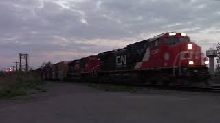 PART 1 of 3 ~ CN/CPKC/VIA at Cobourg, Ontario, Canada on the Kingston/Belleville Subs - May 16, 2024