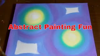 How to/New Abstract Painting F- Joy Captured Positivity