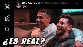 😨La POLEMICA FOTO que CRISTIANO RONALDO ACABA de SUBIR a su CUENTA de X