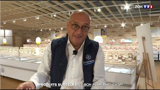 Reportage sur TF1 - les produits surgelés, le bon plan anti-gaspi !