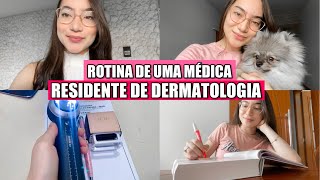 MEDVLOG ROTINA DE UMA MÉDICA RESIDENTE DE DERMATOLOGIA - Harumy Nakanishi