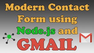 How To: Contact Form using JavaScript, Node.js,Express v.4.x,Nodemailer, Gmail (Part 2: Server-Side)