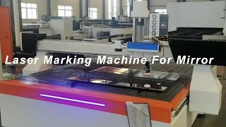 Fiber Metal Laser Marking Machine For Mirror Stainless Steel