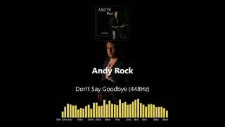 Andy Rock - Don't Say Goodbye (448Hz)