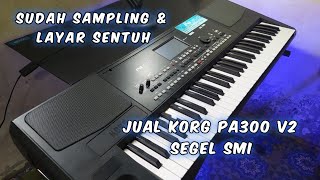 Jual Korg Pa300 V2 Segel SMI Like New 95%