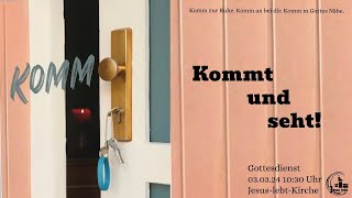 Gottesdienst 03.03.2024 10:30 Uhr