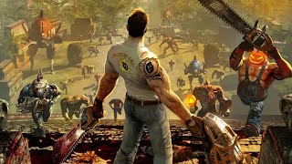 ВСЕ ОРУЖИЕ В SERIOUS SAM 3 ИНТРО (Автор ролика Old School Content)