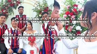 Shekna Konyak & Gwanyenlo Rengma marriage matrimony at 3mile Dimapur Nagaland #teshirengma #wedding