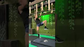 INCREDIBLE NINJA WARRIOR STRENGTH😈… #shortsviral #fitness #parkour #viral