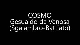 Battiato - Gesualdo da Venosa (COSMO cover)