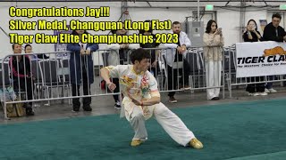 Jay, Changquan (Long Fist) Silver Medal, Tiger Claw 2023