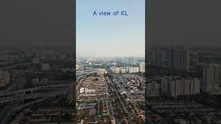 43rd Floor View of KL #unveiledtravels #travel #malaysia #kl #kualalumpur