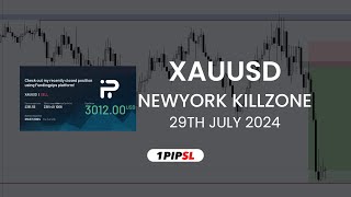 XAUUSD TRADE RECAP 29th JULY