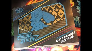 Crown Zenith Elite Trainer Box Plus opening