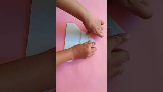 Beautiful paper plane easy#papercraft#plane#viral#shorts