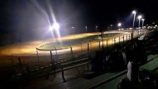 Clinton County speedway smoke show modified class