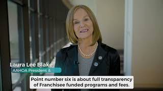 Quick Summary of Point 6: Full Transparency of Franchisee-Funded Programs and Fees