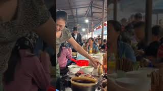 Ăn Bún Ở Chợ Phiên #shortsvideo