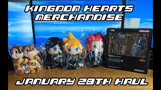 Kingdom Hearts Merchandise 1/28 Haul | Merch Showcase