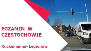 Skręt w lewo z Ruckemanna w Legionów 2024