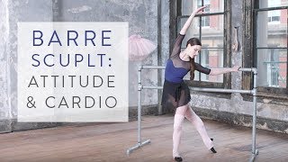 Ballet Beautiful Sneak Peak - Barre Sculpt: Attitude Side & Cardio Burn